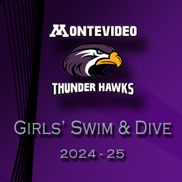 Montevideo Girls' Swim & Dive 24-25