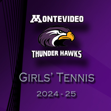 Montevideo Girls' Tennis 24-25