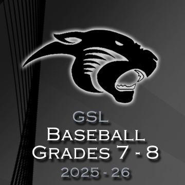 GSL Baseball 25-26 Grades 7-8