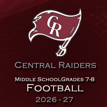 Raider Football Middle School Grades 7-8 '26-27